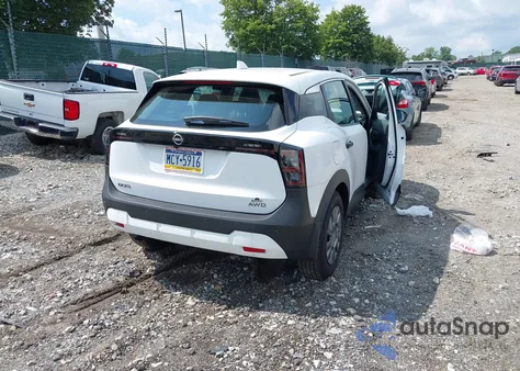 2025 Nissan Kicks S Intelligent Awd из США, поврежденный, VIN 3N8AP6BB1SL305616